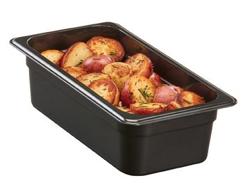 Bac gastronorme H Pan GN1/3 noir nouvelle génération