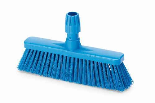Balai alimentaire compact poils bleus