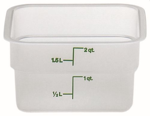 Boîte à provision en polypropylène translucide