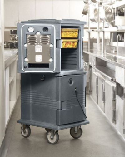 Caisson isotherme chauffant en cuisine