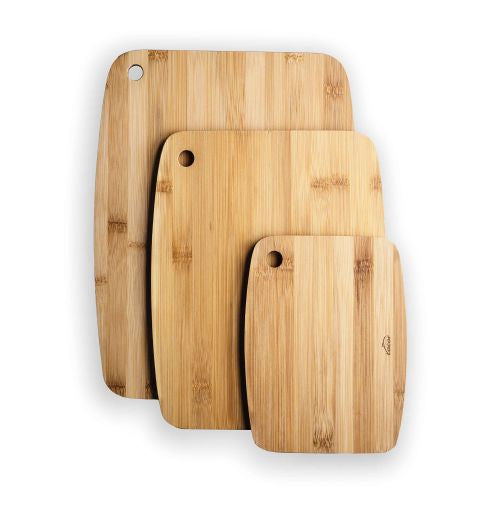 Kit de 3 planches à découper en bambou multi dimensions