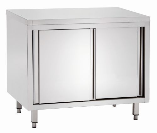 Meuble neutre inox sans dosseret