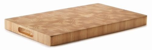 Planche en bois de caoutchouc traitée antibactérien