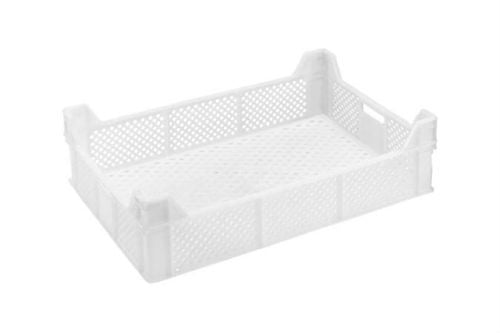 Bac stockage blanc ajouré - hauteur 170 mm
