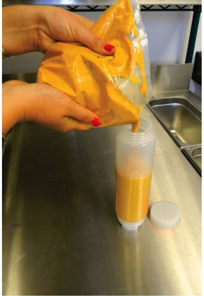 Bouteille FIFO pour un remplissage rapide