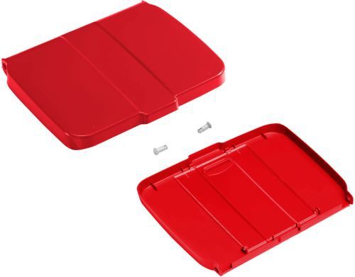 Couvercle rouge pour support sac de 120 litres