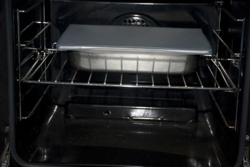 Couvercle réutilisable en silicone pour bac gastro au four