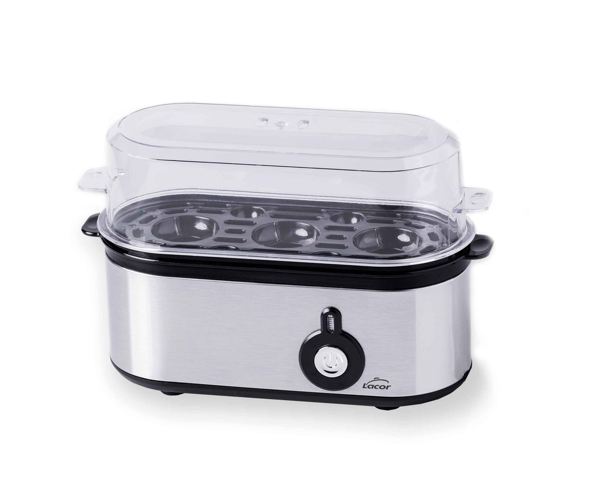 Cuit œuf électrique Lacor 3 ou 6 œufs – Cuisson parfaite œuf dur - mollet - coque