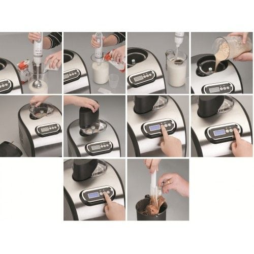 Machine à fabriquer la crème glacée multi fonctions