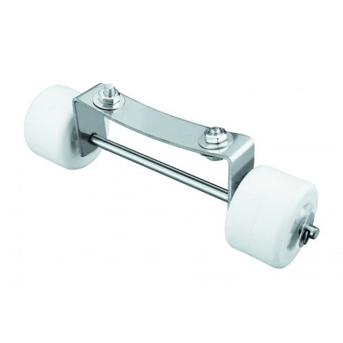 Kit de roues blanches pour chauffage de terrasse