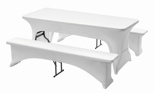 Housses décorative pour table et bancs pliants