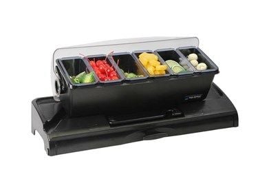 Platine à cocktails avec dôme